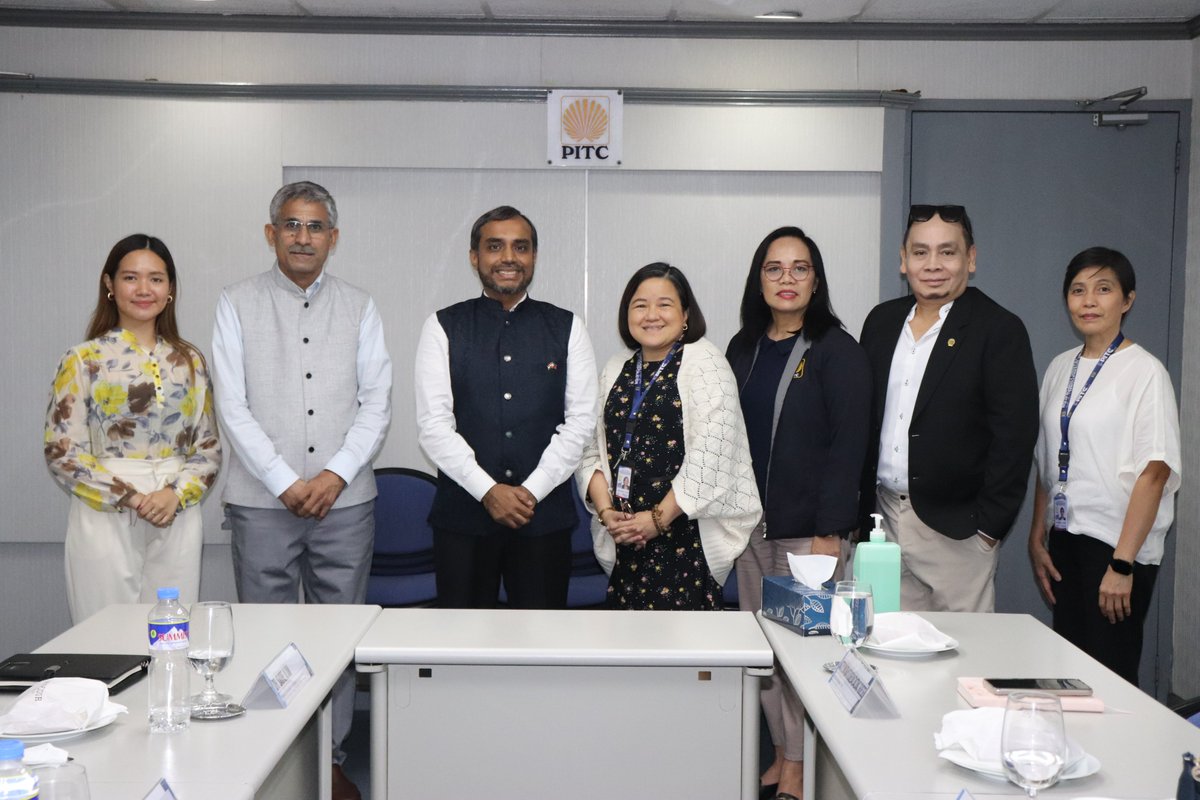 PITC met with senior officers  from the Embassy of India in Manila to explore opportunities for  stronger trade ties between our two countries.

Read more here: tinyurl.com/54mxp9pn