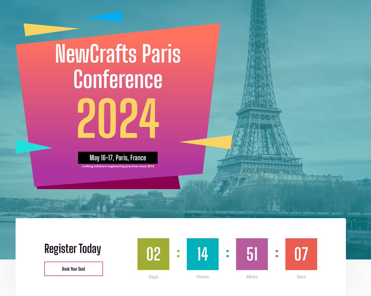 We are ready to start! 
If you haven't yet, book your seat now: ti.to/nc/nc24