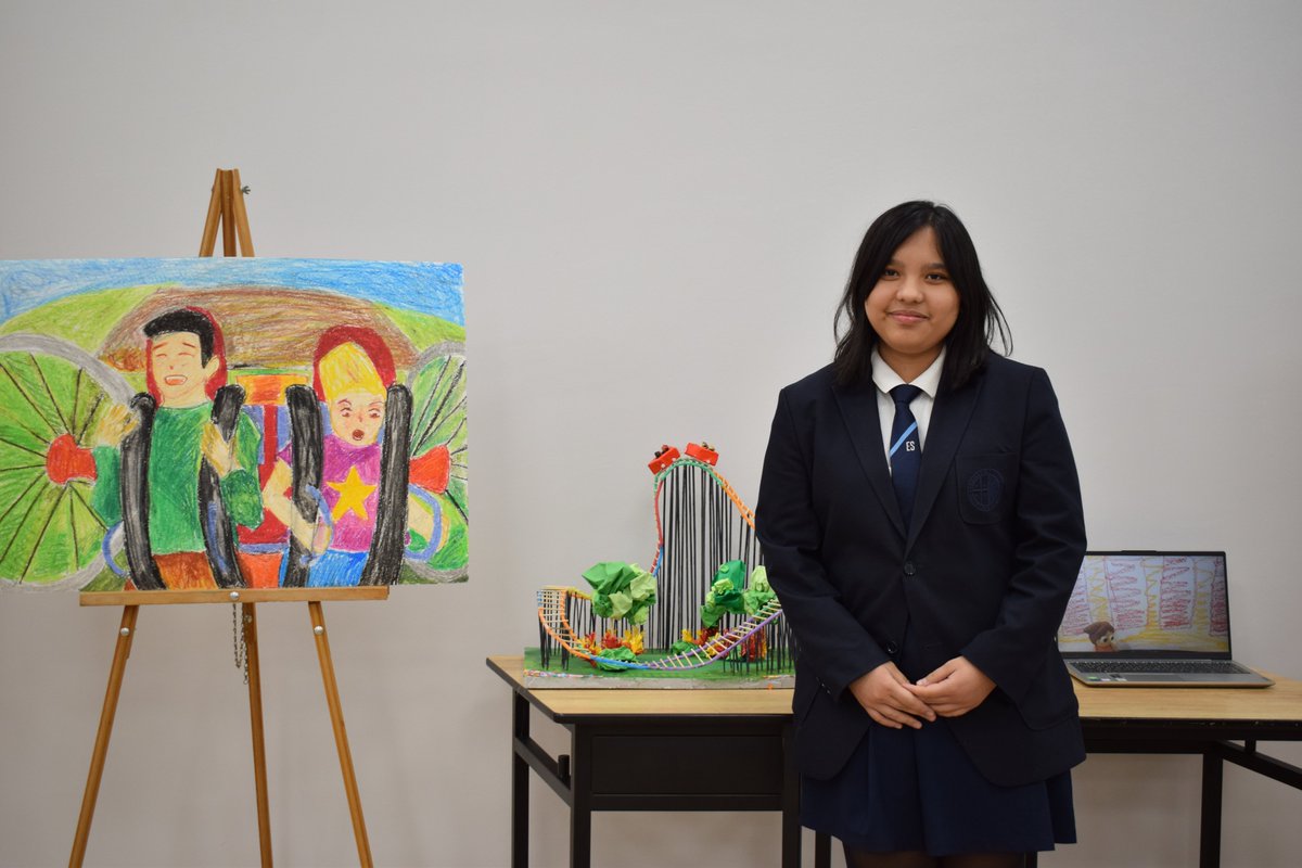 EuropeanSchool5's tweet image. #Exhibition #IBProgramme
🔹The IB Visual Arts Diploma students organized an exhibition showcasing a broad spectrum of topics and concepts explored in their artworks.
