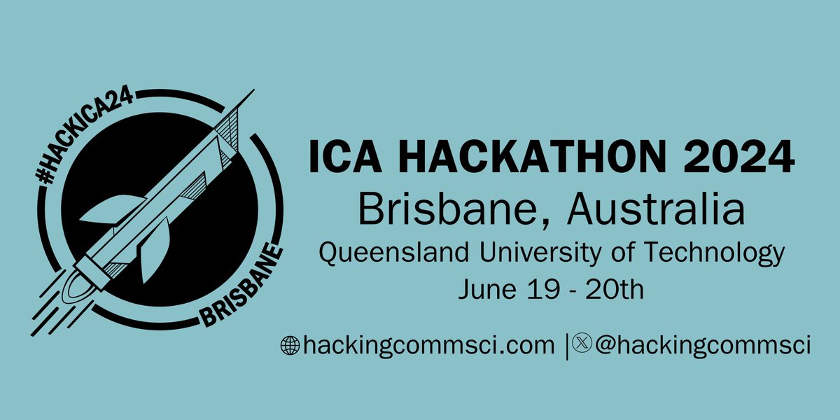 Sign-up for the ICA 2024 pre-conference hackathon is open. Sign up here: icahdq.org/events/EventDe… Don't forget to fill out the registration survey as well! forms.gle/j8TqPBAzGCa5iY…