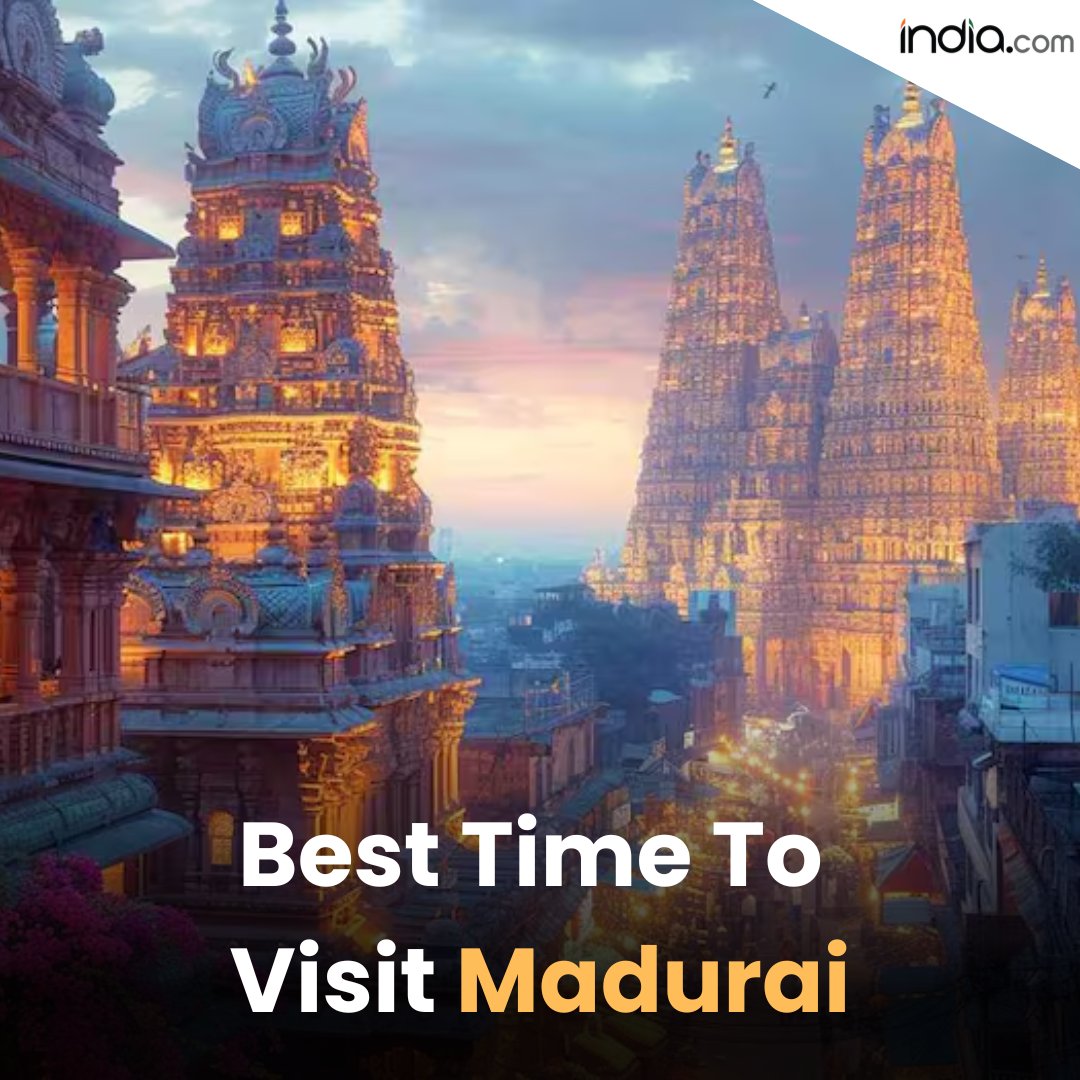 Revealing the ultimate time to visit enchanting Madurai.

Read More: travel.india.com/guide/destinat…

#Madurai #Travel #Tourism #TravelBlog #TravelLife #Travelling