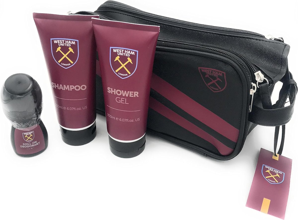 West Ham Football Wash Bag Gift Set  £24.99

footballgiftidea.co.uk/d/3821/2022-We…

#WestHam #whu #whufc #westhamunited #coyi #whtid #ifbb #hammers #irons #westhamgiftset #westhamdad #westhamadult #westhamfamily #kudus #westhamgift #westhamretro #westhampresent #westhamgrandad