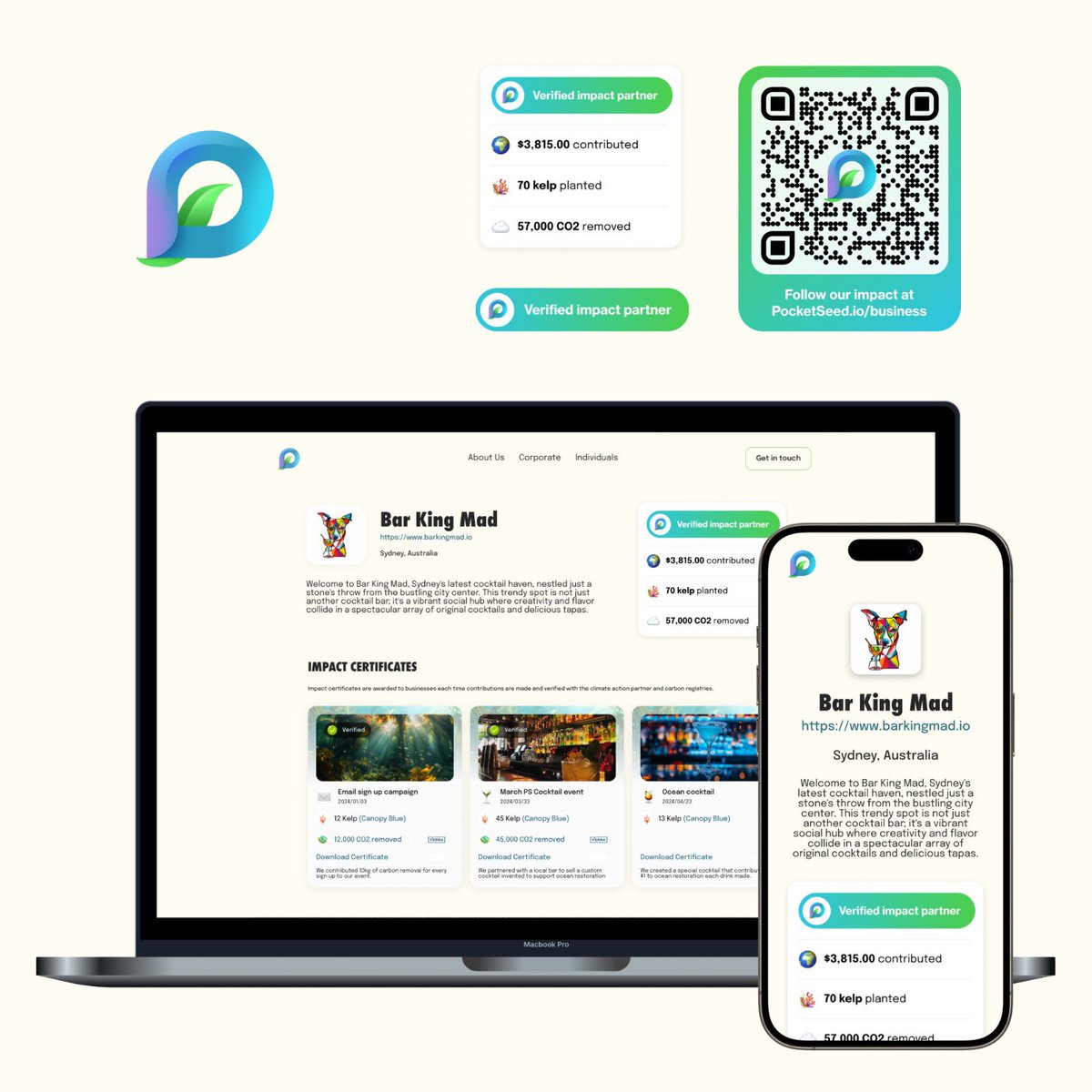 pocketseedio's tweet photo. Every brand that joins @pocketseedio gets access to tools to share their climate action journey. Learn more at https://t.co/dRrD8rPTjt https://t.co/Z4NKFV0pUk