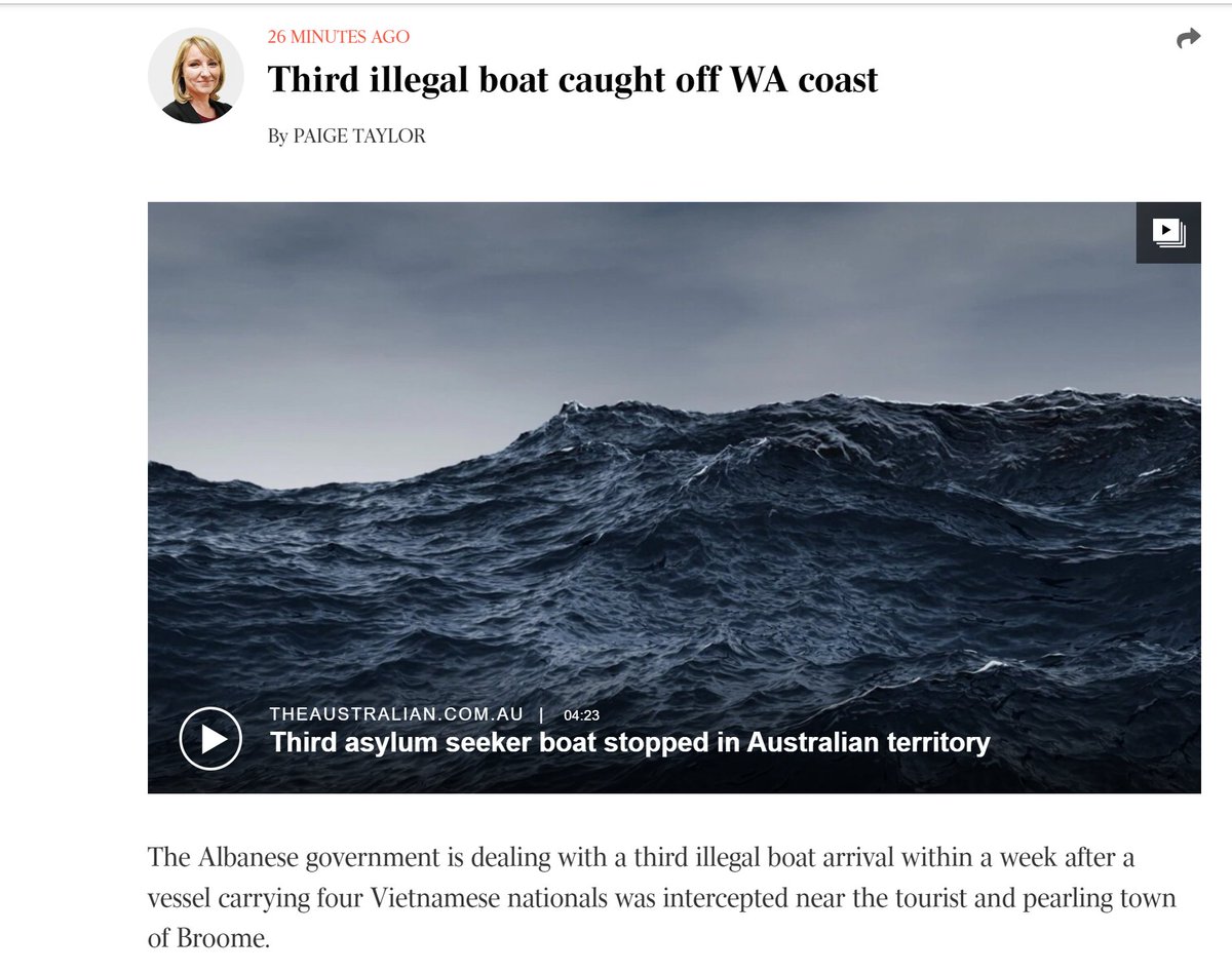 Another Day, another illegal boat arrives under #ElmerAlbanese Just in time for the budget....... more cash to illegals.
