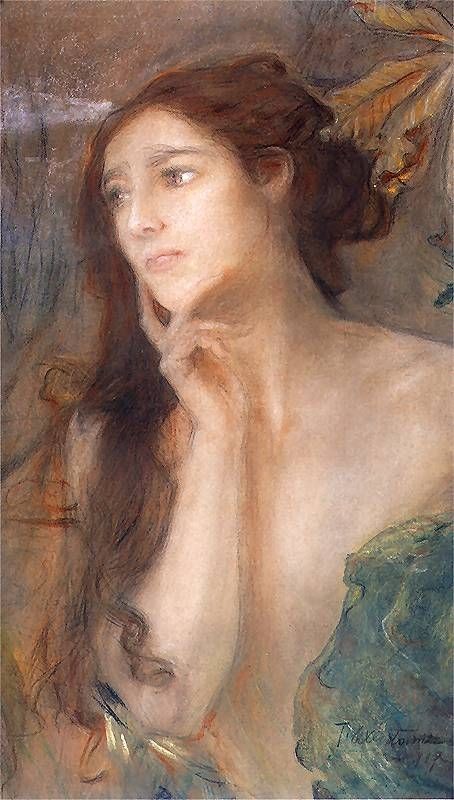 #Words #Art #GM 'To say goodbye is to die a little. To say good morning is a hope for a new sunshine in a cloudy winter.' Nabil TOUSSI 🖌#BOTD Teodor Axentowicz🇵🇱Female Portrait,1895 @AlessandraCicc6 @BrindusaB1 @lomazzi_r @gherbitz @lagatta4739 @NadiaZanelli1 @robert6856