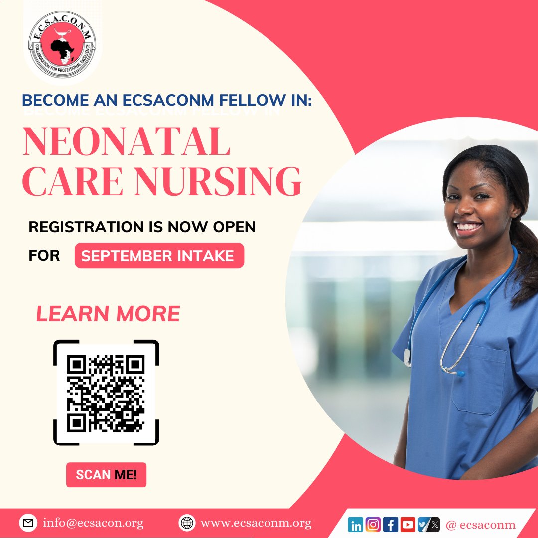 Are you passionate about providing top-notch care to our tiniest patients? This fellowship is your chance to gain specialized training, hands-on experience, and valuable mentorship in #neonatalcare. Apply now and step into a rewarding journey of excellence in nursing!  🏥💖👶📚