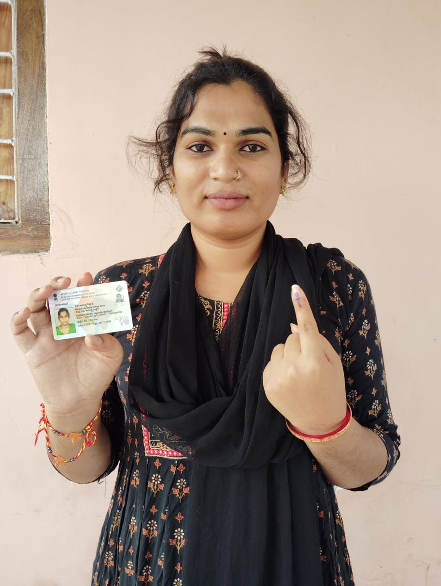 Transgender's casted votes. @CEO_Telangana @ECISVEEP @SpokespersonECI