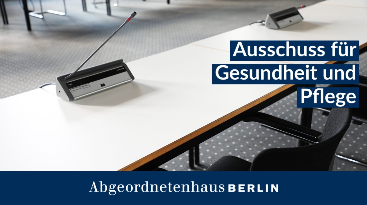 Der #GesPfleg tagt ab 9:30 Uhr. Themen sind u. a. die Situation in der stationären Pflege am Beispiel des Domicil-Seniorenpflegeheims am Schloss Friedrichsfelde (mit Anhörung) und die Kurzzeitpflege. Mehr Infos ➡️ agh.berlin/gp1305 Zum Livestream ➡️ agh.berlin/aslive