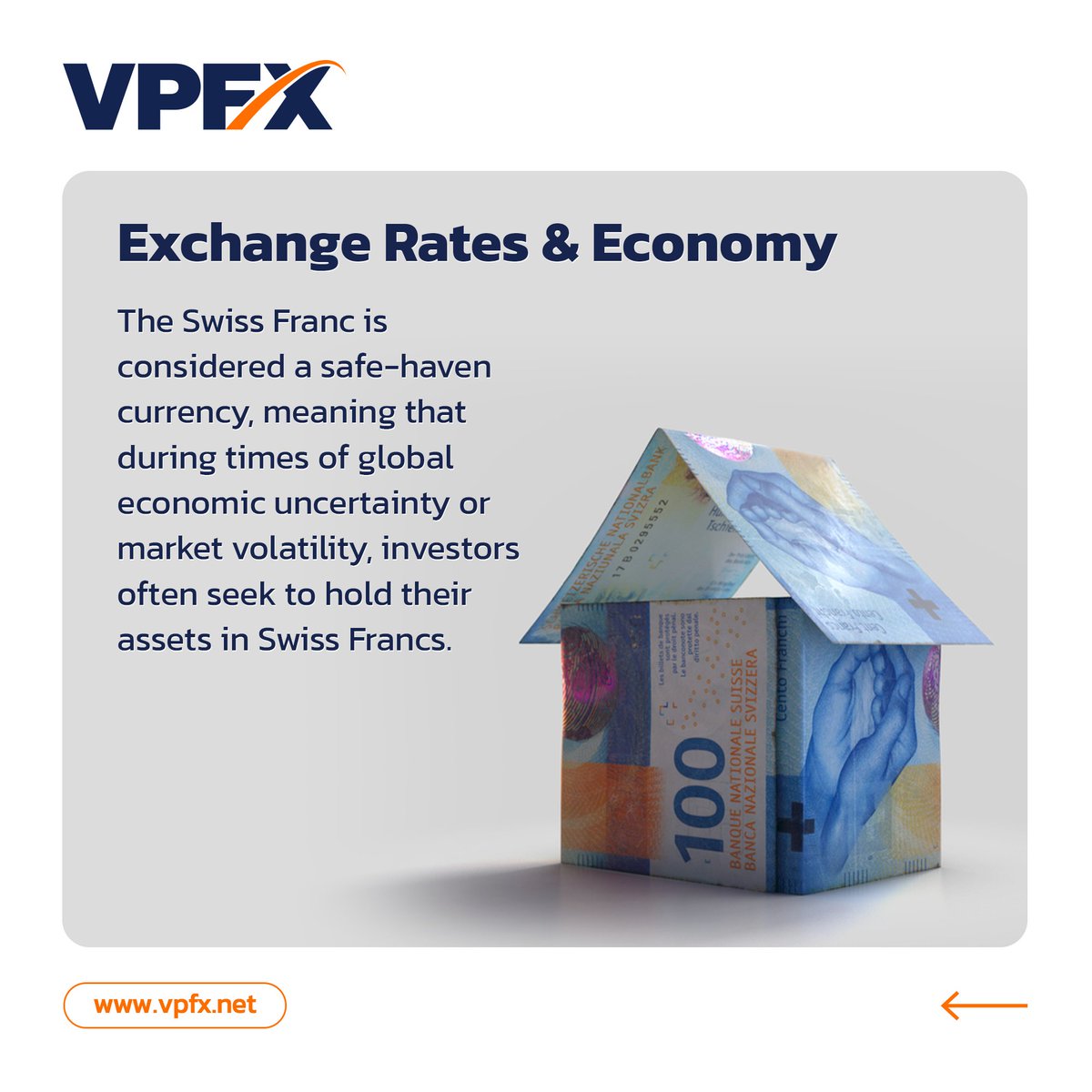 Swiss Franc The Swiss Franc (CHF) is the official currency of Switzerland and Liechtenstein, as well as the Italian exclave of Campione d’Italia. #vpfx #swiss #france #switzerland #forexbroker #forexmarket #carousel #education