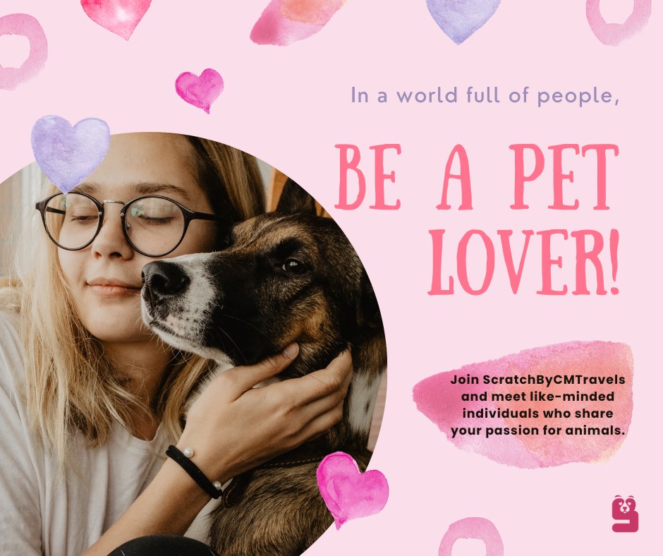 In a world bustling with people, choose to be a pet lover 🐾❤️ 

Let your heart be filled with the unconditional love and joy that only our furry friends can provide.

#petlovers #furry #friends #love #pet