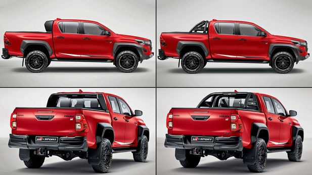 Do you prefer the aero bar or a tube bar? @ToyotaSA has confirmed that the new widebody Hilux GR-S III will ditch its 'aero bar' for a conventional tubular sports bar in SA. 💥2.8 L Turbodiesel with 165 kW / 550 Nm 💰 Priced from R999 000 More here: bit.ly/HiluxGRSBar
