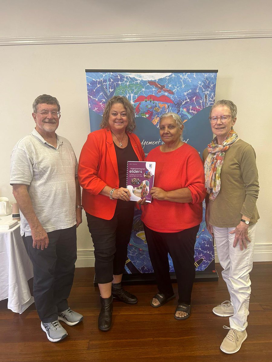 The City of Pt Lincoln was awarded a $40K Age Friendly SA grant from Office for Ageing Well in 2022-23. Terrific to catch up with the team behind the “Empowering our Elders” strategy for ageing well in Port Lincoln.