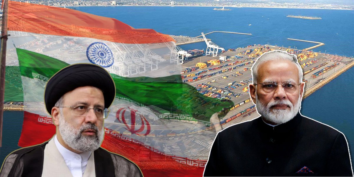 🚨 India is set to sign an historic agreement today with Iran to manage Chabahar Port for the next 10 years.