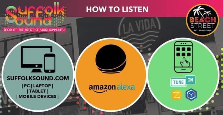 Suffolk_Sound's tweet photo. Good Morning ๐
Have an awesome week and don't forget to listen to *Suffolk Sound* on your Smart Speakers (Alexa etc), PC, Laptop, Tablet or Mobile. It's easy peasy to listen ๐
#Radio #TuneIn #JoinIn #music #TalkRadio #SuffolkRadio #WorldWideRadio https://t.co/K7NpoJOcqa