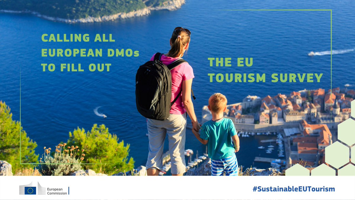 🏖️ Calling all EU #DMOs - join us in shaping the future of #EUTravel and participate in the #SustainableEUTourism survey by 31 May 🚀 Your expertise in #EUTourism is invaluable, and we're eager to hear your insights! 🔗europa.eu/!9XGpHF