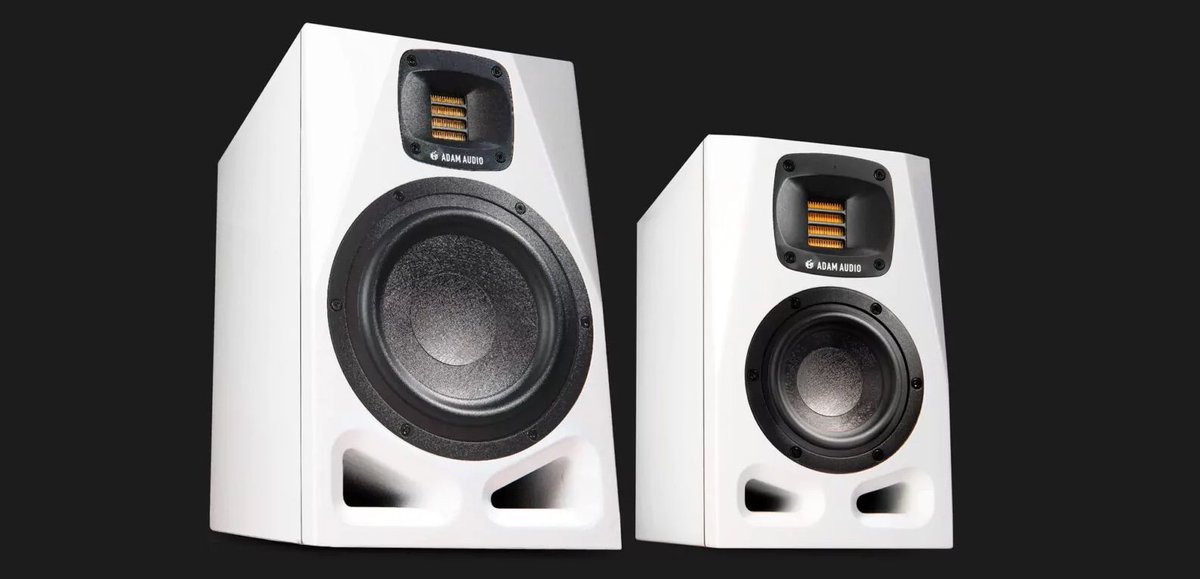 ⚙️ Adam A4V & A7V Limited edition

Adam released a limited white version of their new A series monitors.

🔥or🗑️?
@natemixing