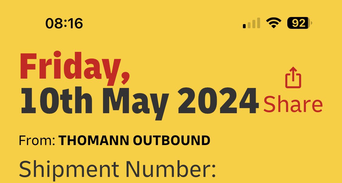 C’mon <a href="/DHLGlobal/">DHL Group</a> - communicate with me and answer my queries from last week on when this is actually going to be delivered!! 🤬

<a href="/thomann/">huber thomann</a> - you need to review your choice of courier, it’s really putting me off buying from you, this isn’t the first problem with you and #DHL 🤯