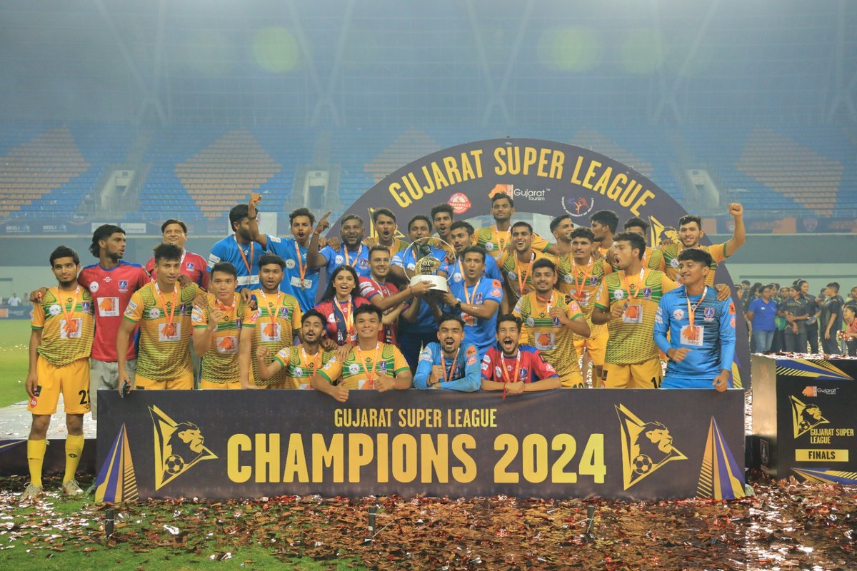 Karnavati Knights wins the Gujarat Super League with victory over Vadodara Warriors
