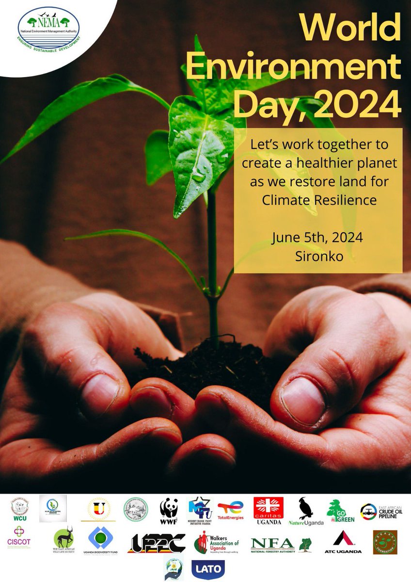 Are you passionate about protecting the environment? Join us on 5th June 2024 for World Environment Day and be a part of the movement to accelerate land restoration for climate resilience. Together, we can make a difference! #WED2024 #LandRestoration #ClimateResilience