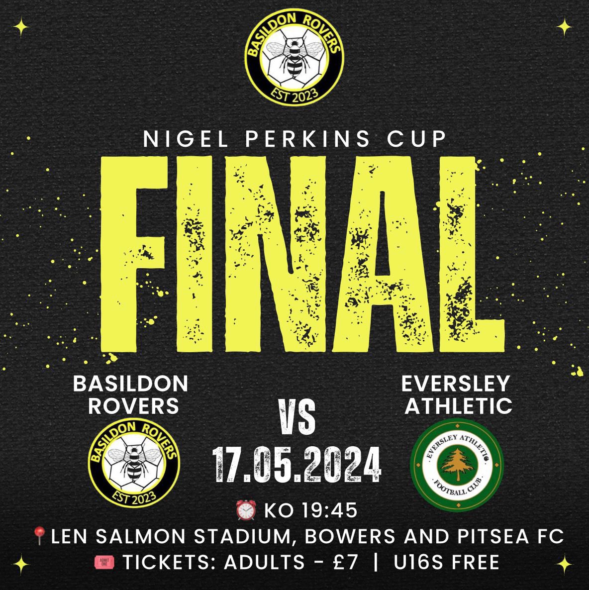 Cup final week 🏆