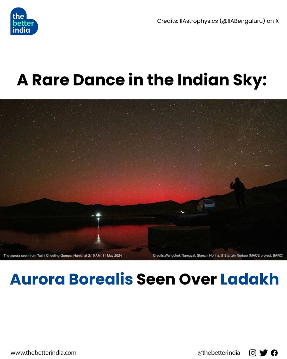 In an extraordinary event, the breathtaking Aurora Borealis, more popularly known as the Northern Lights, was witnessed in Ladakh, India.

#Ladakh #India #AuroraBorealis #NorthernLights #AstroPhotography #Hanle
