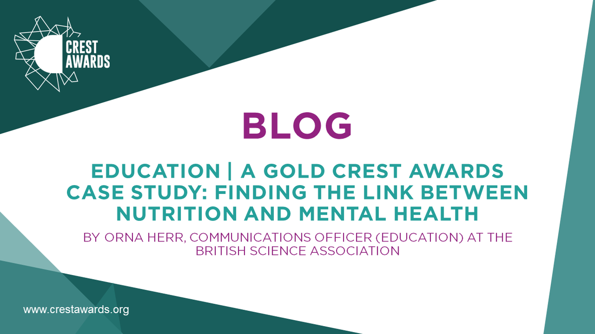 It's #MentalHealthAwarenessWeek this week. #CRESTAwards allow for students to bring together different areas of #STEM. For Gold CREST Awardee Richard Turay, those areas were nutrition, mental health and app technology. 🧠🥕 Read more here: britishscienceassociation.org/blog/a-gold-cr…