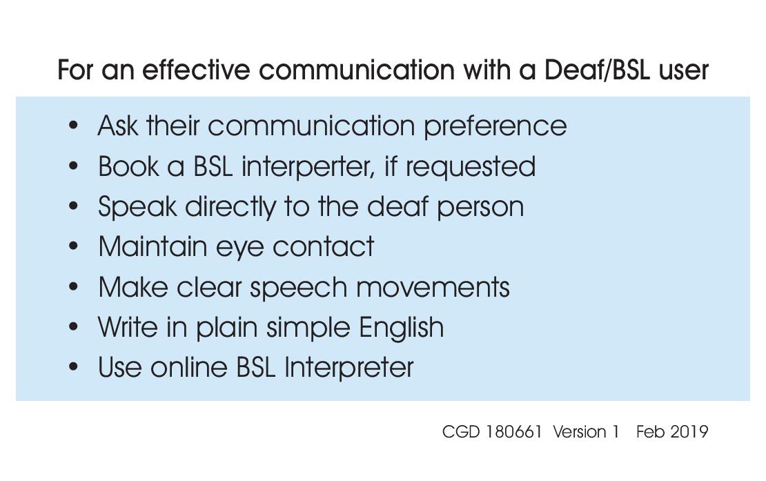 NHS Grampian produced the “I am Deaf” card in 2019. The card provides a way for you to share your personal communication preference to staff. To request a card, email gram.equalitydiversity@nhs.scot Pls incl. your name and address. #DeafAwarenessWeek2024 #DAW2024 #DeafAwareness