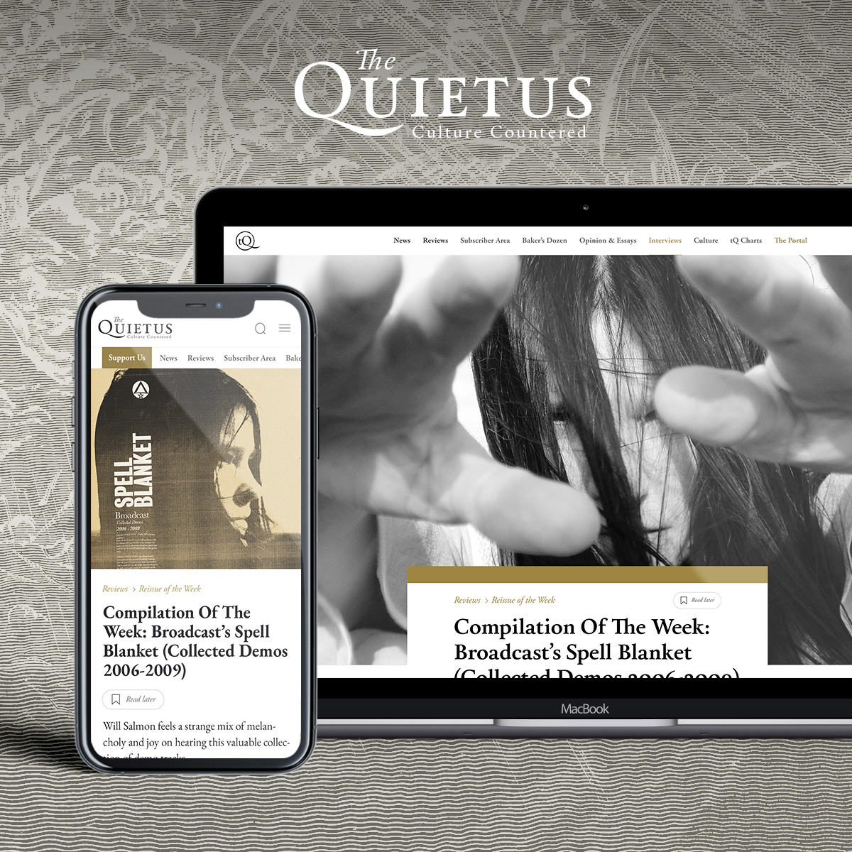 The Quietus has regenerated. Welcome to our new realm of cultural discovery, devilment and debate. thequietus.com #CultureCountered