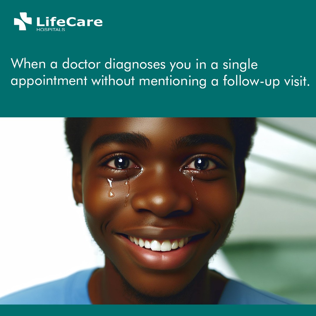In the end, it's a win-win situation. You save your money, and we save our time.
.
.
#LifeCareLaughs #patientcare #medicalmemes #hospitalmemes #HealthMemes #LifeCareHospitals #Kenya