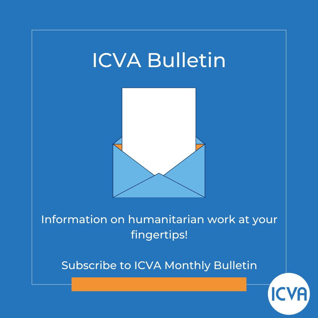 ICVA April Bulletin is out🚀 It features ICVA's advocacy for a transparent & values-driven recruitment process for the next Under-Secretary-General for #Humanitarian Affairs and ERC, as well as key takeaways from the annual conference and other updates👇 icvanetwork.org/resource/icva-…