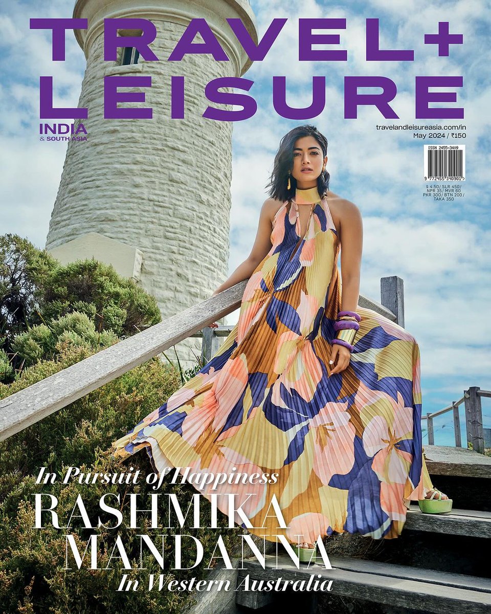 And the photoshoot we have been talking about presenting the Cover Star of @TravelLeisure India May 2024 Edition non other than @iamRashmika ❤ #RashmikaMandanna
