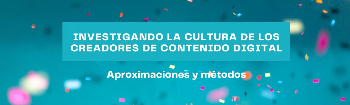 Inscriu-te a la Jornada Investigando la cultura de los creadores de contenido digital. Aproximaciones y métodos 👉i.mtr.cool/acwsofqkdk. T'hi esperem el 15 de maig al #CampusDelPoblenou de la #UPFBarcelona