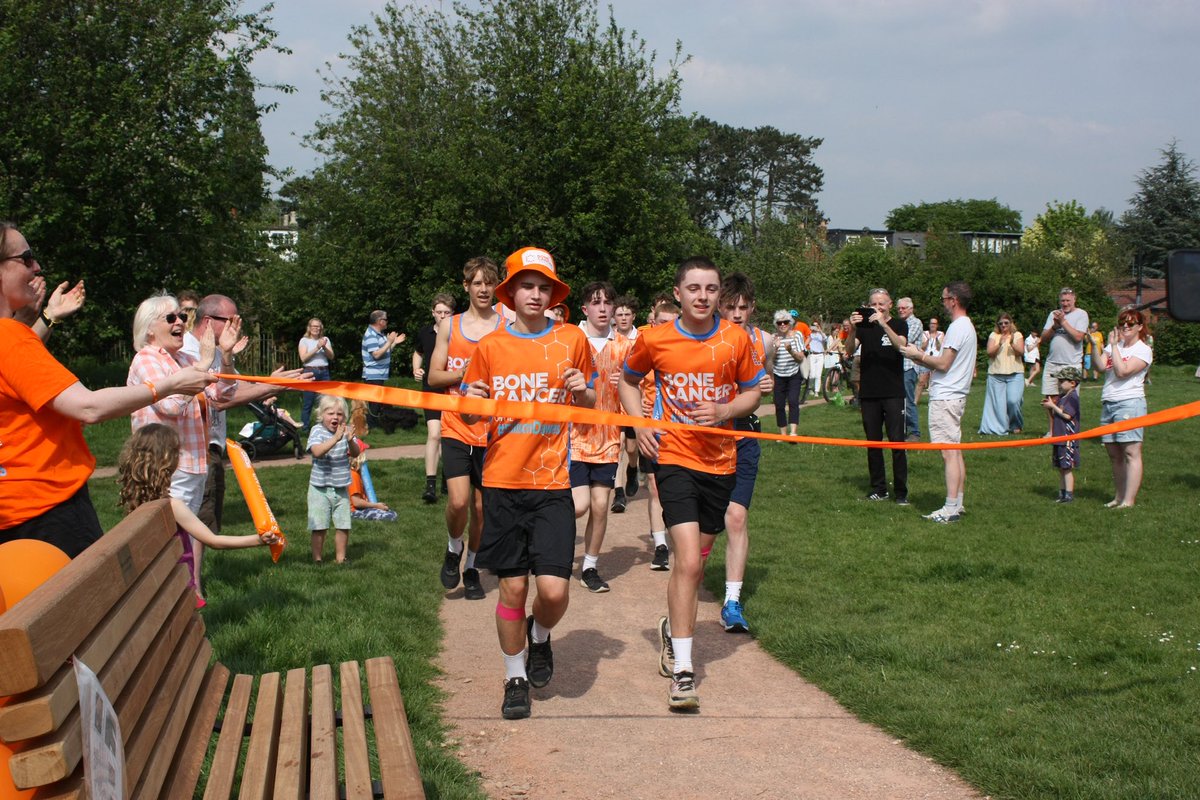 Congratulations to Ollie and Cas for their 50k at the weekend! It all started at #cheltenham <a href="/parkrunUK/">parkrun UK</a> .. and they kept on going, raising money for <a href="/BCRT/">Bone Cancer Research Trust</a> in memory of their friend Ellison. Hear from Ellison’s mum on <a href="/BBCGlos/">BBC Gloucestershire</a> after 10