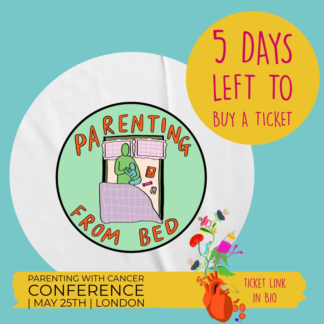 Tickets for the Parenting with Cancer conference are only available until this Friday (17th). buytickets.at/fruitflycollec… Amazing speakers, lots of learning, meeting people with similar backgrounds, and a great lunch. Tickets for parents and professionals. #PwC2024