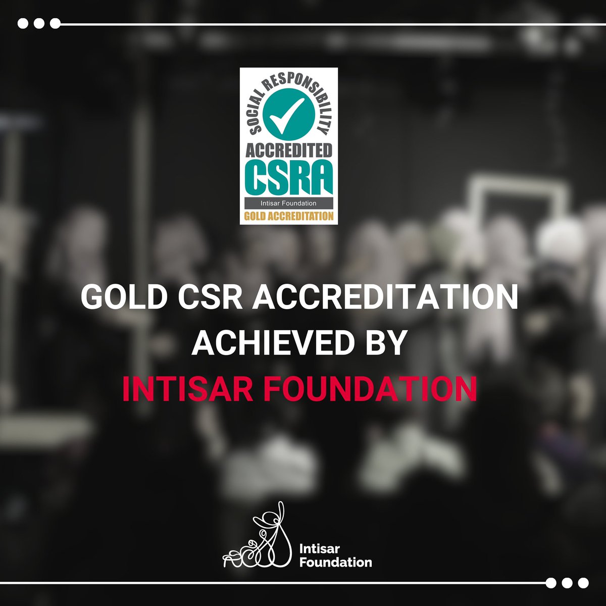 IntisarFound's tweet image. We are delighted and deeply honoured to have received the Gold @CSR_Arabia 

This recognition is a testament to our commitment to self-empowering #Arabwomen affected by war and violence. 
 
A heartfelt thank you to @CSRaccreditation for this esteemed recognition!
