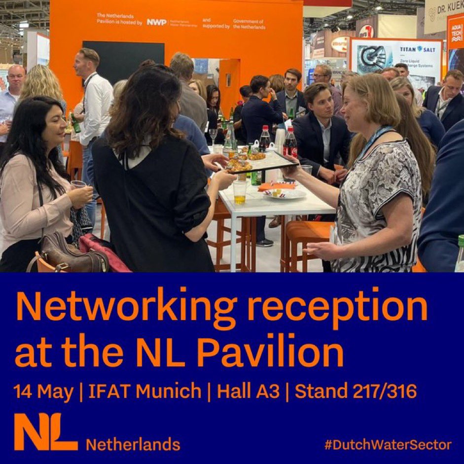 Off to #IFAT #München with #NL #WaterTech companies. See you at #Netherlands pavilion booth A3 217/316
Hosted by <a href="/nwpnederland/">NWP</a> and <a href="/WaterAllianceNL/">Water Alliance</a> 
#water #reuse #digital #export #CircularEconomy #WTEX10 #FME
#WaterCampus