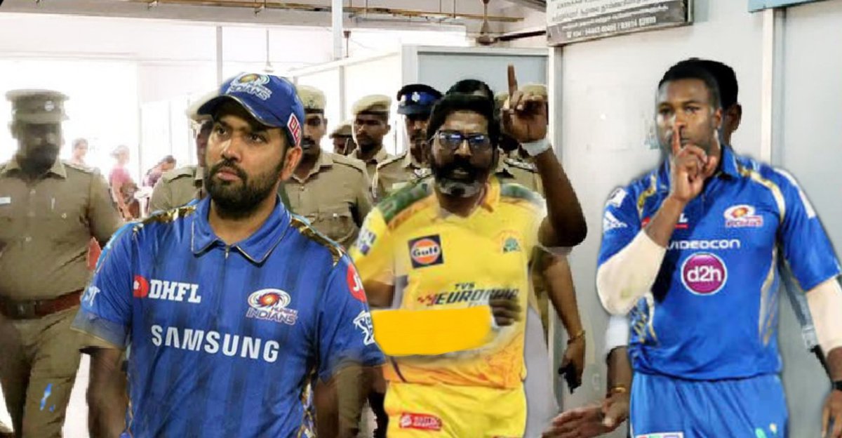 Whenever CSK meets Mumbai Indians in finals..! 

💛 ~ நான் பைனலில் கொல்லப்படுவேன்...