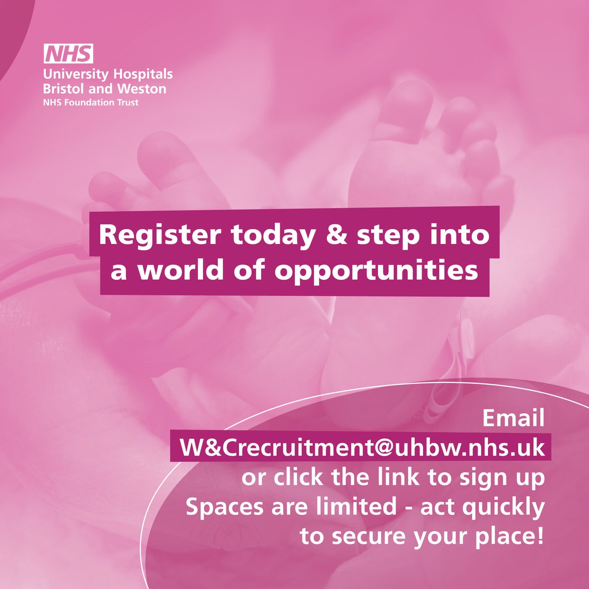 Join us at our NICU &amp; PICU Open Days and explore your career opportunities.

Discover what sets our care apart, talk to our team, explore the benefits of #TeamUHBW.

Open to both experienced and newly qualified nurses and midwives.

uhbwcareers.nhs.uk/nicu-picu-show…