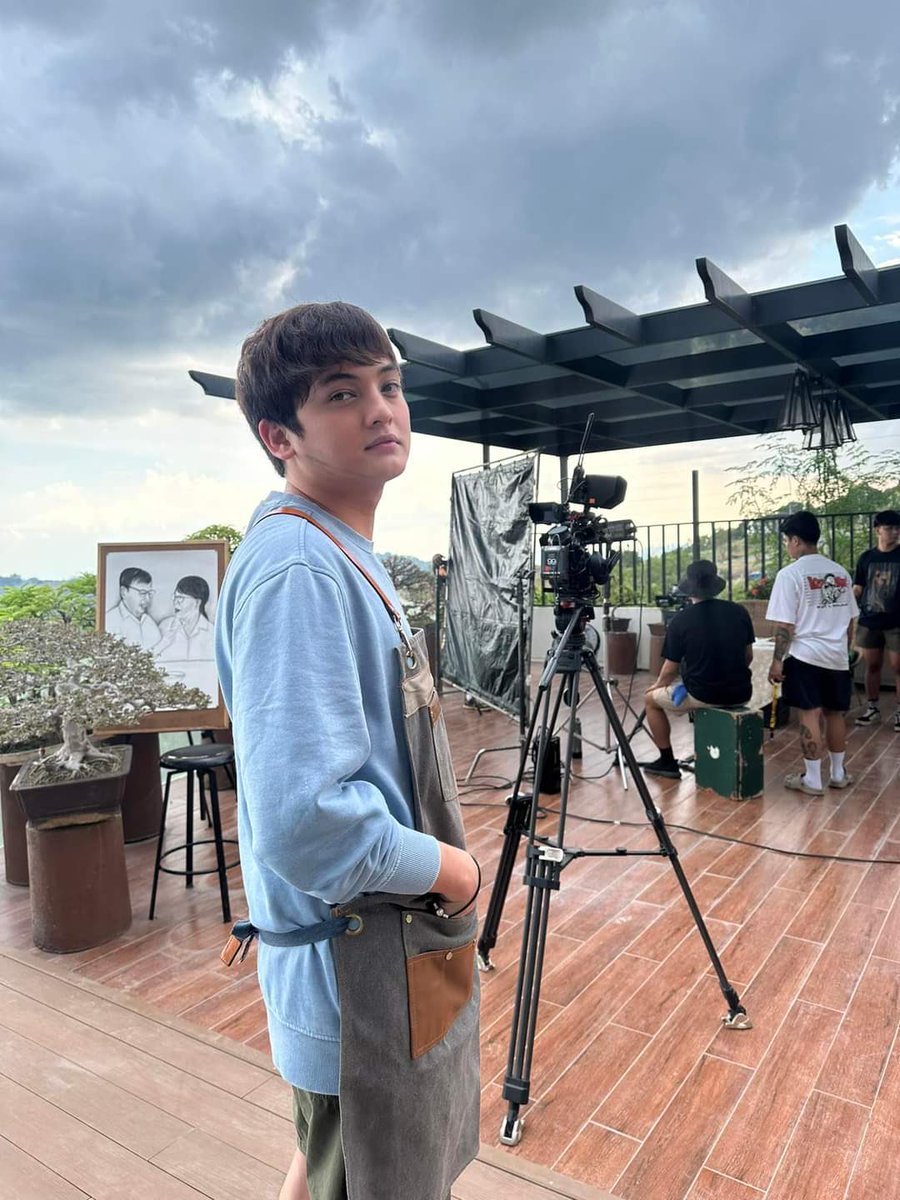 ang pogi ni lex KALEX IS NOW ROLLING #FRANSETHMyFutureYou #MFYShootingDay