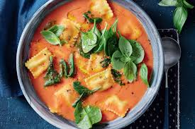 Creamy vegan tomato soup with spinach and ricotta ravioli finediningmonster.blogspot.com/2024/05/creamy… ENJOY IT… #finediningmonster #different_recipes #recipes #food #yumm #foodie #homemade #foodstagram #foodblogger #foodlover #foodpics #foodies #healthyfood #goodfood #foodblog #foodgram