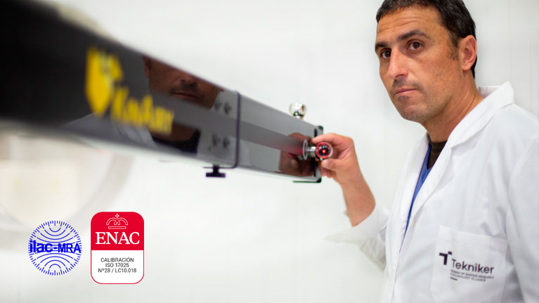 🔛Tekniker, pionero en introducir la tecnología de medición #LaserTracker a nivel nacional, logra la primera acreditación @ENAC_acredita en España para para la #CalibraciónDimensional de #InstrumentosDeMedición laser tracker. ¿Quieres saber más? 👉tekniker.es/es/tekniker-pr…