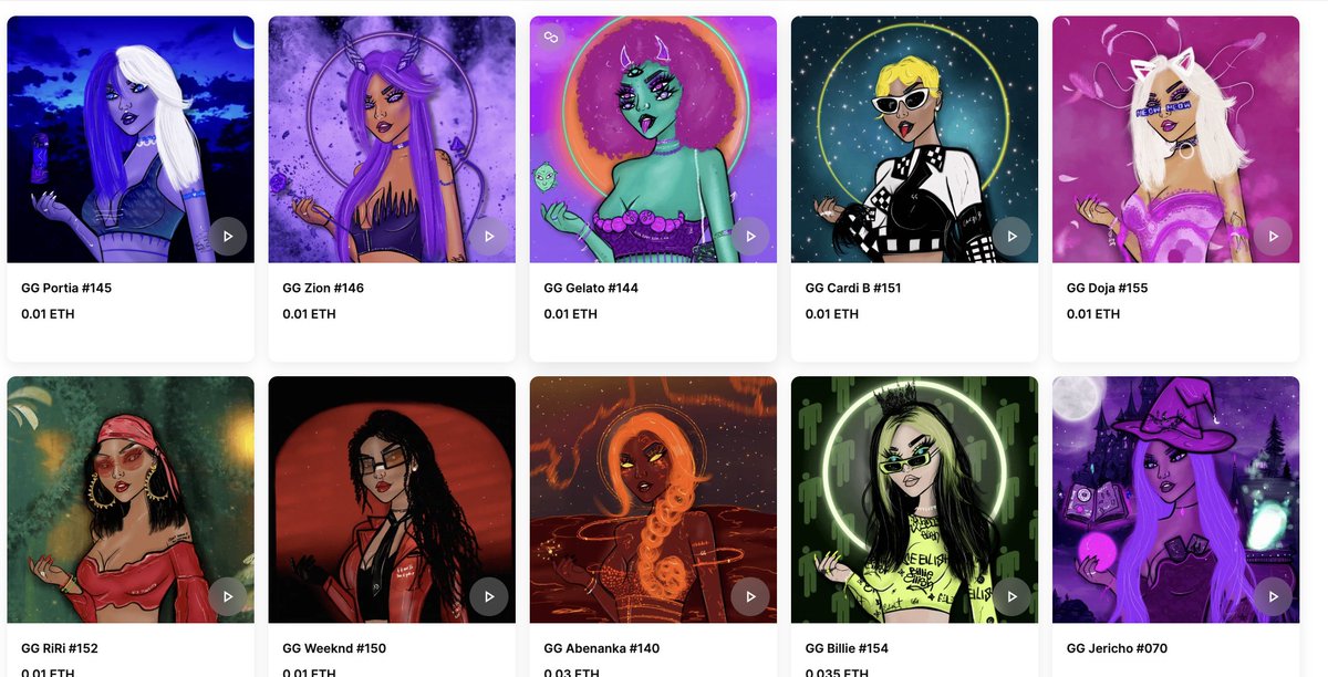 Gm 

GGS are listed at 0.01 for limited time, 
Join us in time for airdrop week 👀🤩

Including special airdrop for music GGs - Only 6 editions available! 

Catch ya all later!! 🫶 Dont forget GG rumbles in the discord. 

#NFTcommunity