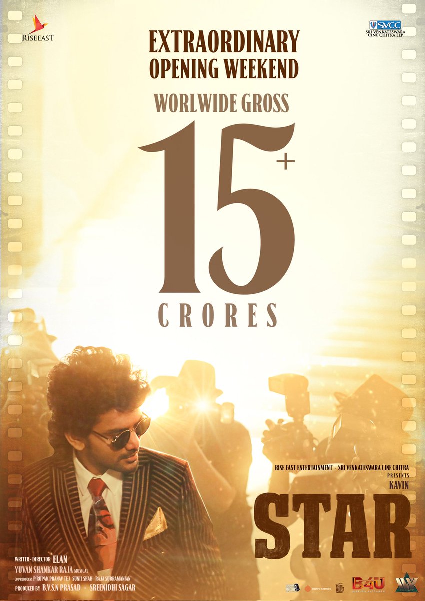 Worldwide 15cr in 3 days 😎💥

#Kavin #StarMovie