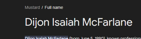 NotBrayan_'s tweet photo. Just got out that DJ Mustard's first name is Dijon https://t.co/mnJkinaIQW