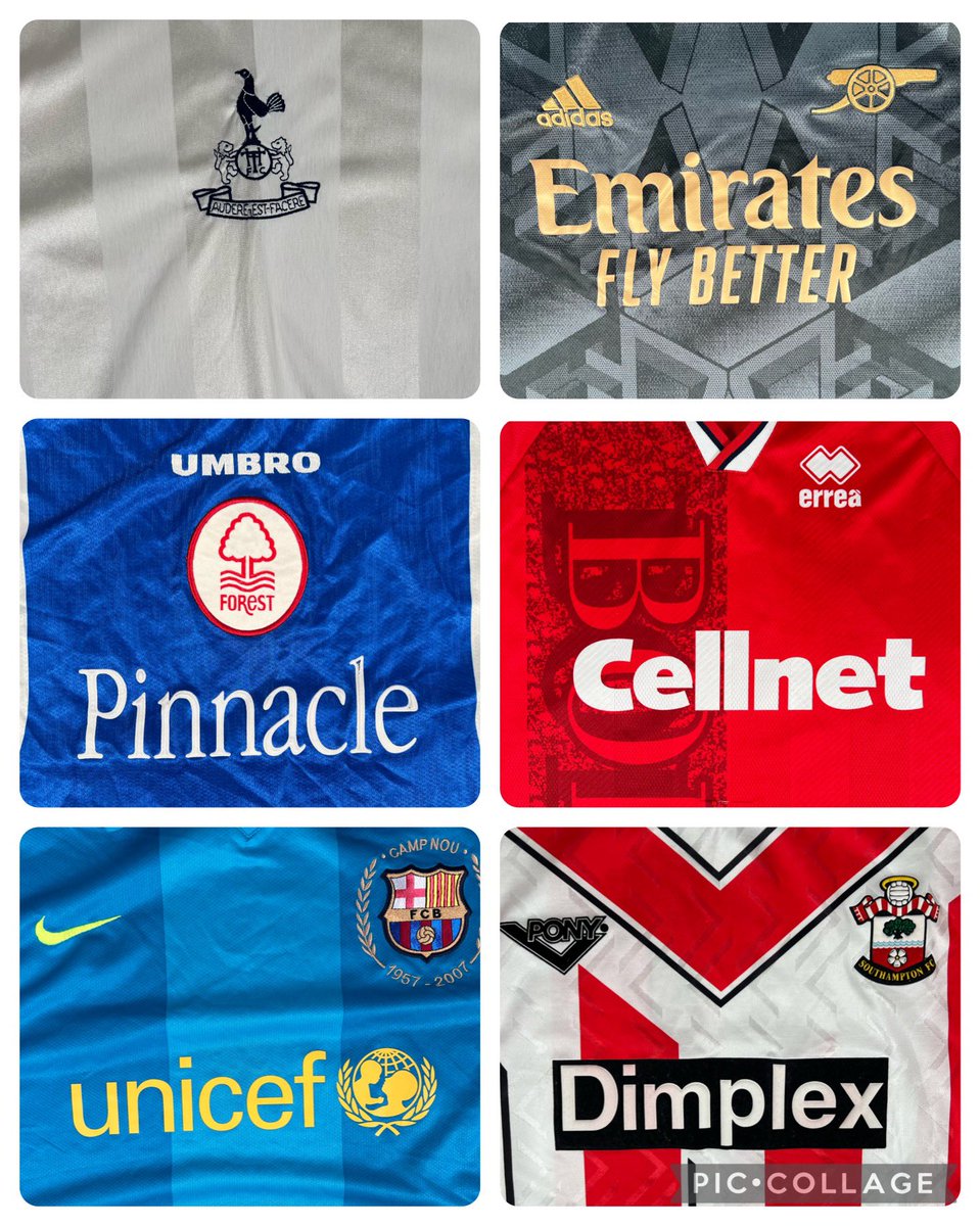 New Stock! Available with 10% discount at Footballshirtkingdom.com

#Tottenham #Arsenal #NFFC #Middlesborough #Barcelona #Southampton #SaintsFC #FootballShirt #FootballShirts