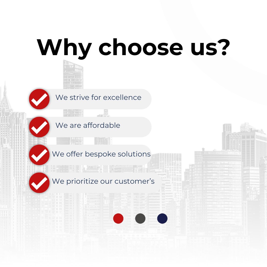 Why choose us? 

#whychooseus #business #businesssolutions