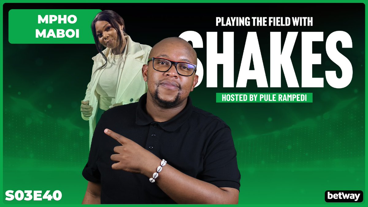 Had a great conversation with Mpho Maboi about the future of Sports Broadcasting in Mzanzi on the last episode of Playing The Field With Shakes 🔥 She kept it real 💯🤞🏽 I'm grateful 🙏🏽 Full Conversation youtu.be/Ki1bBCQKY7E #DStvPrem #DStvPremiership #PTFWShakes…