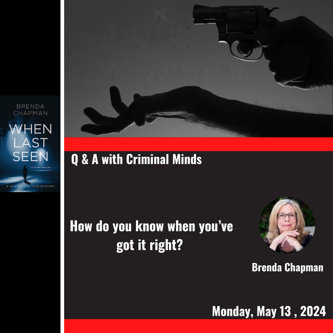 #writinglife 7criminalminds.blogspot.com/2024/05/gettin… @brendaAchapman @10CriminalMinds @crimewriterscan @SINCCanadaWest #authors #edits #mondayfeeling