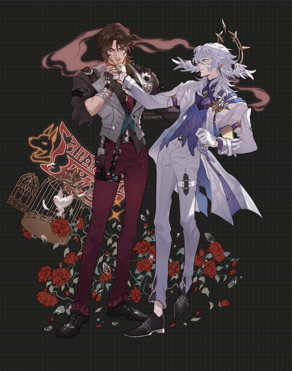 ✨🍸🕊️
#honkaistarail #Gallagher #SundayHSR