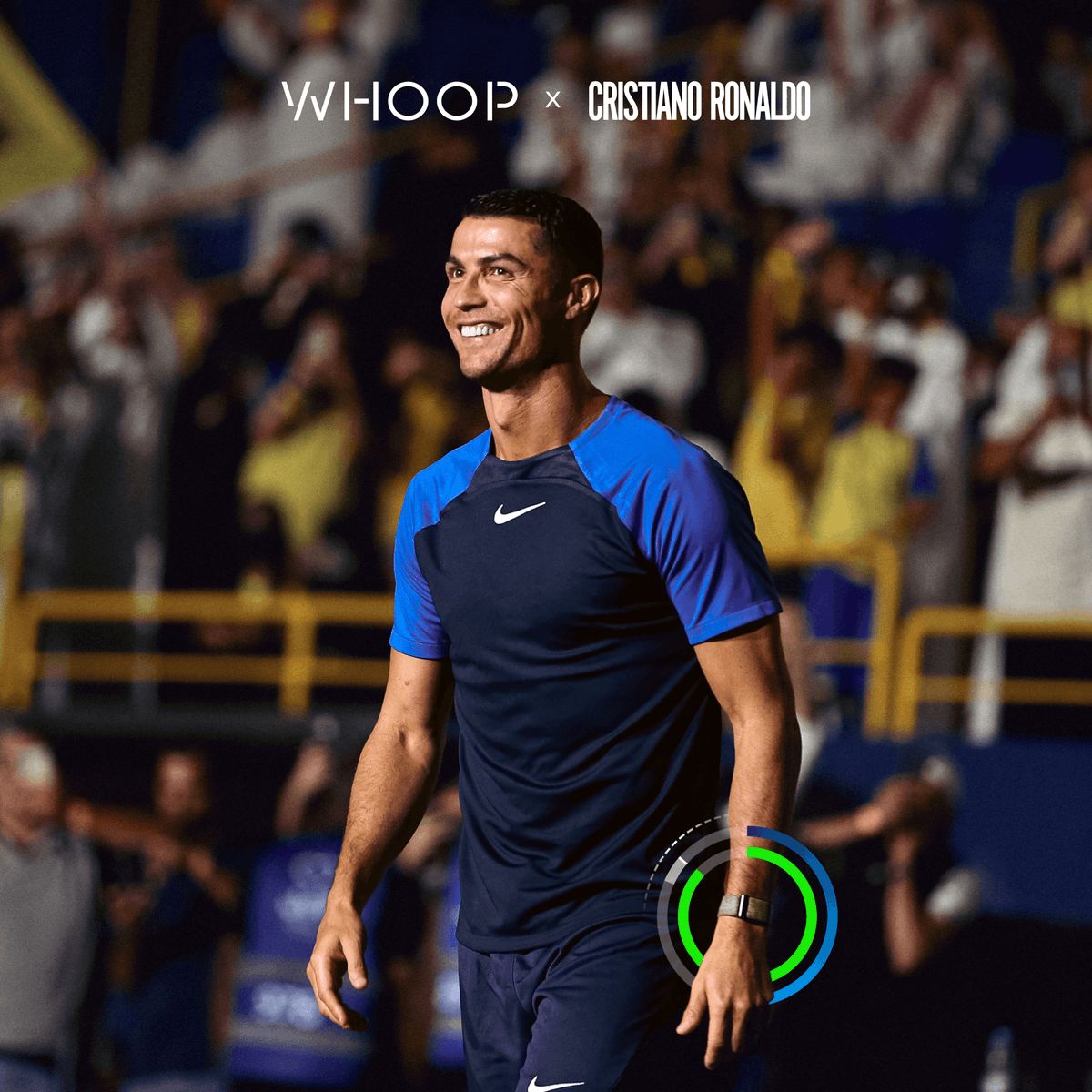 Greatness is the Goal⚽️ Professional footballer Cristiano Ronaldo relies on WHOOP to stay at the top of his game and know his body inside and out. Get yours now - whoop.com/cr7 🙌